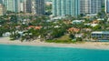 Luxury beachfront mansions in South Florida Royalty Free Stock Photo