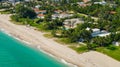 Luxury beachfront mansions in South Florida Royalty Free Stock Photo