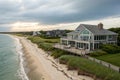 Luxury Beachfront Property in Brewster, Cape Cod Royalty Free Stock Photo