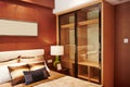 Luxury bedroom decoration furniture Royalty Free Stock Photo