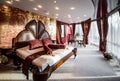 Luxury bedroom interior Royalty Free Stock Photo