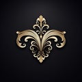 Luxury Black Decorative Element With Exquisite Craftsmanship