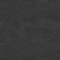 Luxury black leather texture. Seamless square background, tile r
