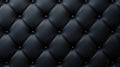 Luxury black leather upholstery background. Sofa pattern Royalty Free Stock Photo