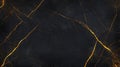 Luxury Black Marble Texture with Gold Veins Royalty Free Stock Photo