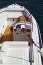 Luxury boat detail