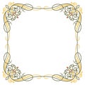 Luxury border frame