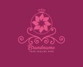 Luxury branding logo can be used for jewelry perfume spa Hotel multi-industry, cosmetics, salon, boutique, spa, company, corporate