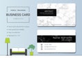 Luxury business cards vector template.