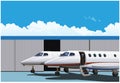 Luxury business jets Royalty Free Stock Photo