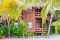 Luxury cabins in San Pedro Belize Royalty Free Stock Photo