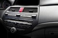 Luxury car audio system Royalty Free Stock Photo