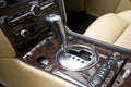 Luxury Car Interior Royalty Free Stock Photo