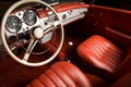 Luxury car interior Royalty Free Stock Photo