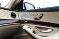 Luxury car interior details