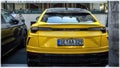 Luxury cars near Casino Monte Carlo, Monaco Royalty Free Stock Photo