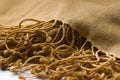 Luxury Cashmere Scarf with Fringe Royalty Free Stock Photo