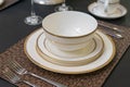 Luxury ceramic tableware