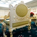 Luxury chairs in reception room