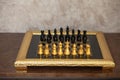 Luxury chess board decoration