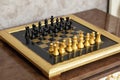 Luxury chess board decoration