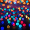 Luxury colorful bokeh background. Abstract lights blur bokeh background Royalty Free Stock Photo