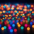 Luxury colorful bokeh background. Abstract lights blur bokeh background Royalty Free Stock Photo