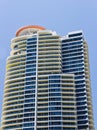 Luxury condominium building in Miami Royalty Free Stock Photo