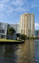 luxury condominiums in Fort Lauderdale,Florida Royalty Free Stock Photo