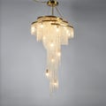 Luxury crystal led chandelier lighting