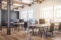 Luxury coworking office interior Royalty Free Stock Photo