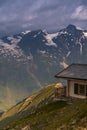 Luxury Cozy Woodden Chalet in High Alpine Mountains at Grossglockner in Austria