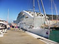 Luxury Cruise Ship, Gibraltar Harbor