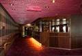 Luxury Cruise Ship Hallway and Lounge