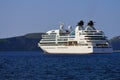 Luxury cruise ship Seabourn Odyssey Royalty Free Stock Photo