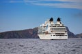 Luxury cruise ship Seabourn Odyssey Royalty Free Stock Photo