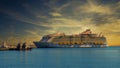 Luxury cruise ship Symphony of the seas Royalty Free Stock Photo