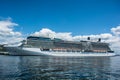 Cruise ship in port, Seattle, WA Royalty Free Stock Photo