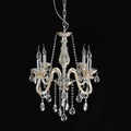 Luxury crystal chandelier ceiling lighting Royalty Free Stock Photo