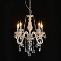 Luxury crystal chandelier ceiling lighting Royalty Free Stock Photo