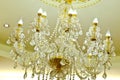 Luxury Crystal Chandelier Royalty Free Stock Photo