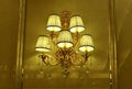 Luxury crystal wall lighting