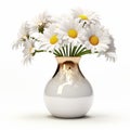 Luxury Daisy Vase - Elegant Home Decor Accent