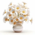 Luxury Daisy Vase - Elegant Home Decor Accent