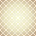 Luxury damask seamless motif . Vector