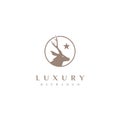 Luxury deer logo design inspiration