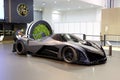 The luxury Devel Sixteen concept supercar is on Dubai Motor Show 2017 Royalty Free Stock Photo