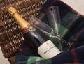 Luxury drinks / beverages : Close up of a bottle of Bollinger champagne. 2