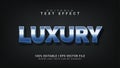 luxury editable text effect vector illustration