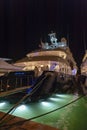 Luxury Super Yacht Harbor Saint Tropez Royalty Free Stock Photo